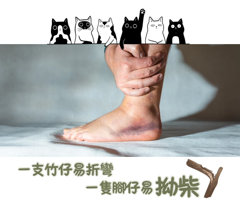 一支竹仔易折彎，一隻腳仔易拗柴